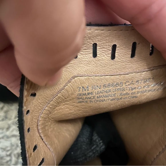 Halogen Black Die Cut Peep Toe Heels - Picture 5 of 6